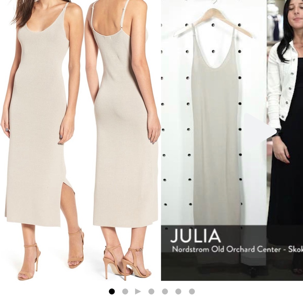 Leith midi dress